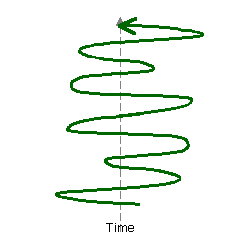 Ephemeral oscillation is an unstable state which operates much more rapidly than normal